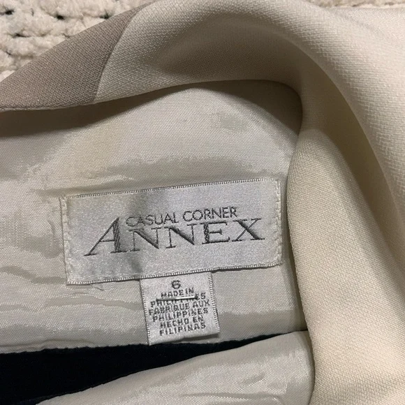 Vintage Casual Corner Annex Colorblock Sleeveless Mini Dress - Picture 3 of 5